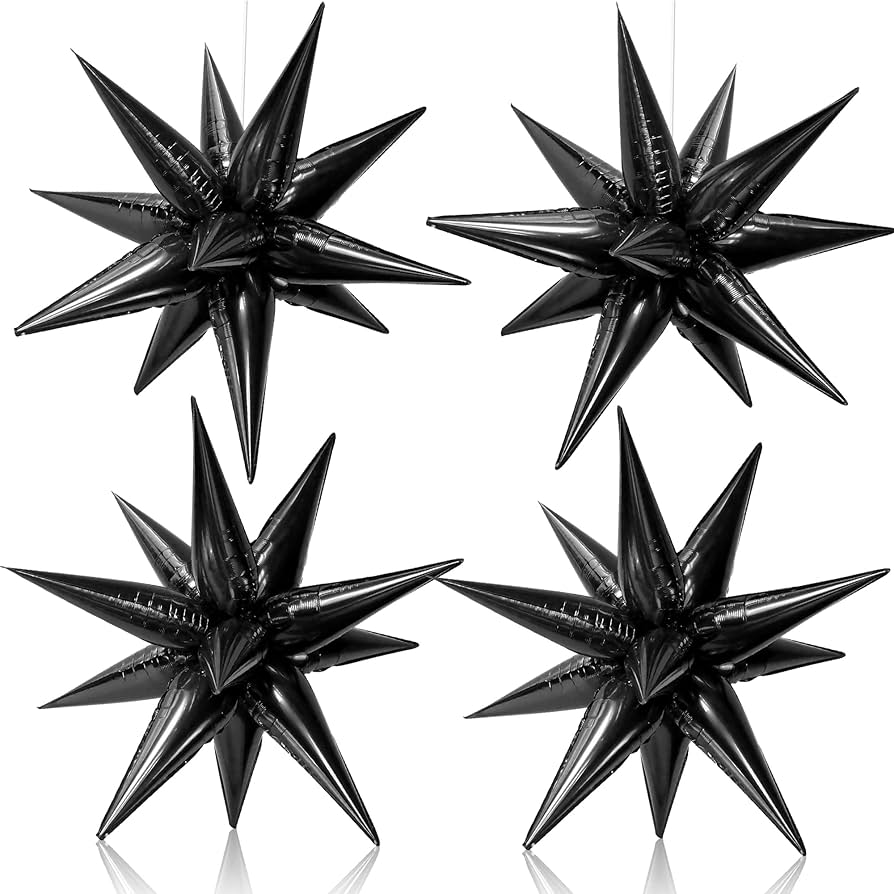 Amazon.com: KatchOn, Black Spike Balloons - Pack of 82